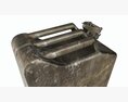 Classic Metal Jerrycan 02 3Dモデル
