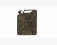 Classic Metal Jerrycan 02 3D-Modell
