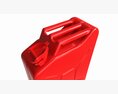 Classic Metal Jerrycan 03 Red Modello 3D