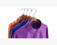 Clothing Long Sleeve Formal Shirts Men On Hanger 2 3Dモデル