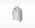 Clothing Oversized Hoodies Long Sleeve On Hanger 1 3D 모델 
