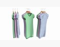 Clothing Short Sleeve Everyday Dress Medium On Hanger 3D 모델 