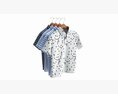 Clothing Short Sleeve Polo Shirts Men On Hanger 2 3d model