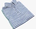 Clothing Short Sleeve Polo Shirts Men Stacked 2 3D模型