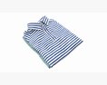 Clothing Short Sleeve Polo Shirts Men Stacked 2 3D 모델 