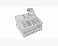 Electronic Cash Register 3D 모델 