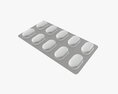 Pills In Blister Pack 05 3D模型