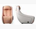 Leather Heated Massage Chair 3D-Modell