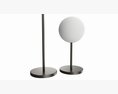 Outdoor And Indoor Cordless Table And Floor Lamp Set 3D модель