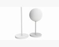 Outdoor And Indoor Cordless Table And Floor Lamp Set 3Dモデル