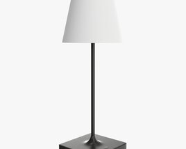 Outdoor And Indoor Cordless Table Lamp 01 3D model
