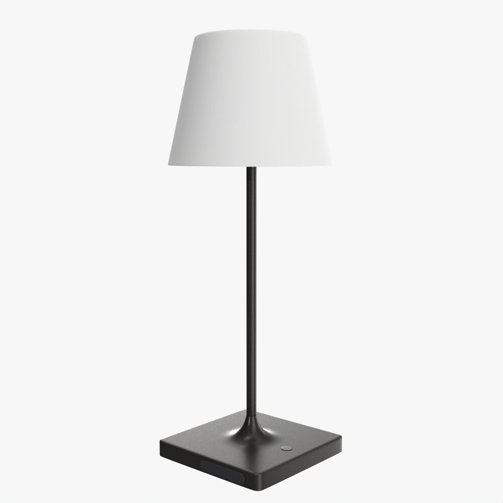 Outdoor And Indoor Cordless Table Lamp 01 3Dモデル