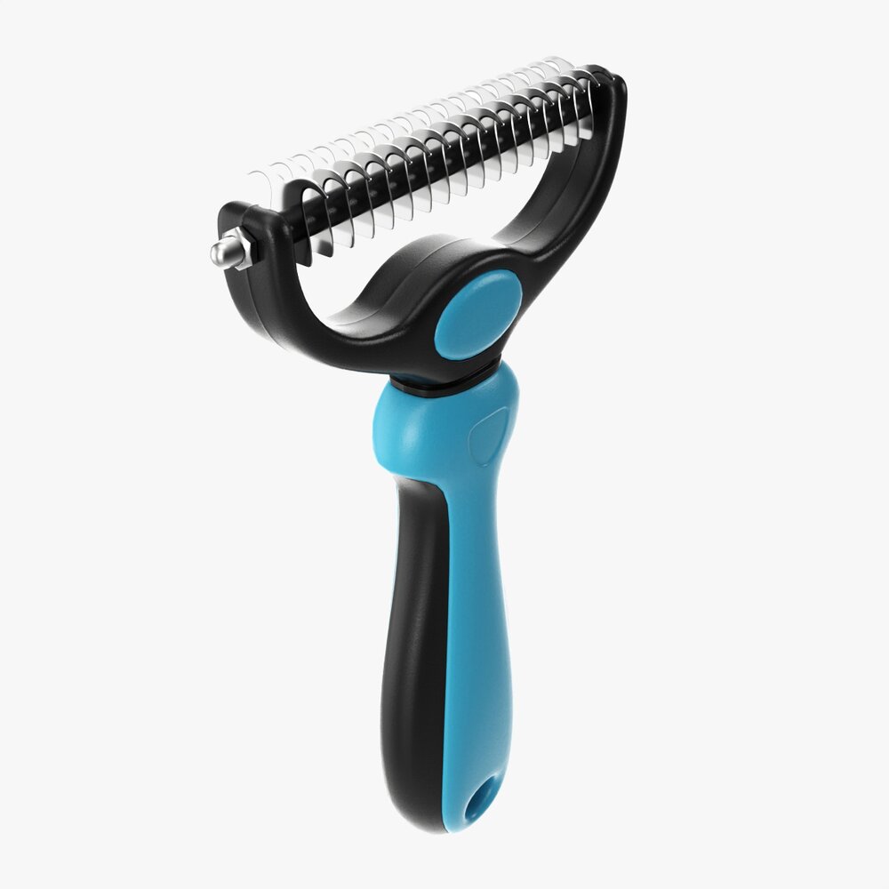 Pet Grooming Brush Rake Comb Modèle 3d
