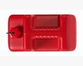 Plastic Red Fuel Oil Canister Modello 3D