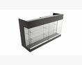 Point Of Sale Showcase Counter Modelo 3D