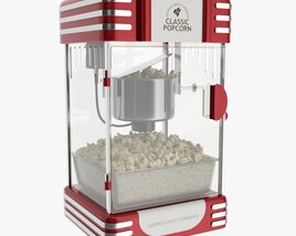 Popcorn Maker Table-Top Vintage 3D model