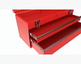 Portable Toolbox Chest With Carrying Handle Set Modello 3D