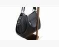 Store Adjustable Handbag Display Rack 3D 모델 