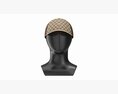 Store Display Mannequin Head With Baseball Cap 3d model
