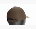Store Display Mannequin Head With Baseball Cap 3d model