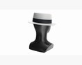 Store Display Mannequin Head With Boater Hat Modèle 3d