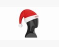 Store Display Mannequin Head With Santa Hat 3D-Modell
