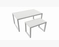 Store Display Nesting Tables 3d model