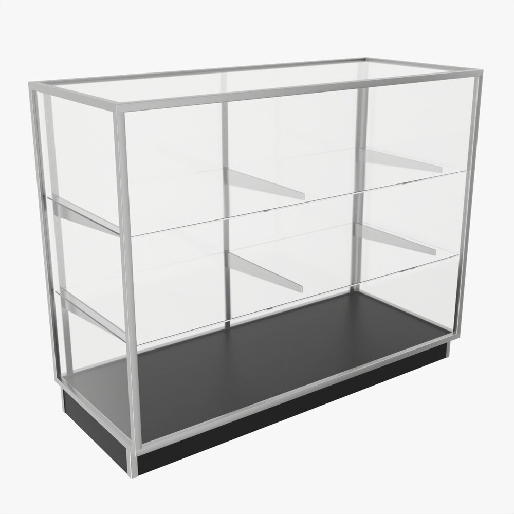 Store Glass Cabinet Showcase Modèle 3D