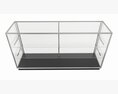 Store Glass Cabinet Showcase Large Modèle 3d