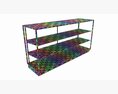 Store Glass Cabinet Showcase Large 3d model