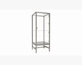 Store Glass Tower Showcase 3D-Modell