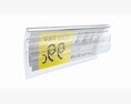 Store Label Holder For Wire Baskets And Shelves 3D模型