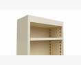 Store Pharmacy Metal Shelf End Unit 3D модель