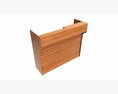 Store Register Checkout Counter Large 3d model