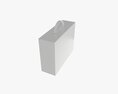 Blank Carton White Paper Package Box Mock Up 3D模型