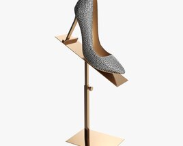 Store Shoe Riser Display Stand Modelo 3D
