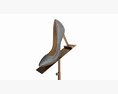 Store Shoe Riser Display Stand 3d model