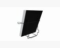 Store Wire Magazine Holder For Slatwall Pegboard Gridwall 3d model