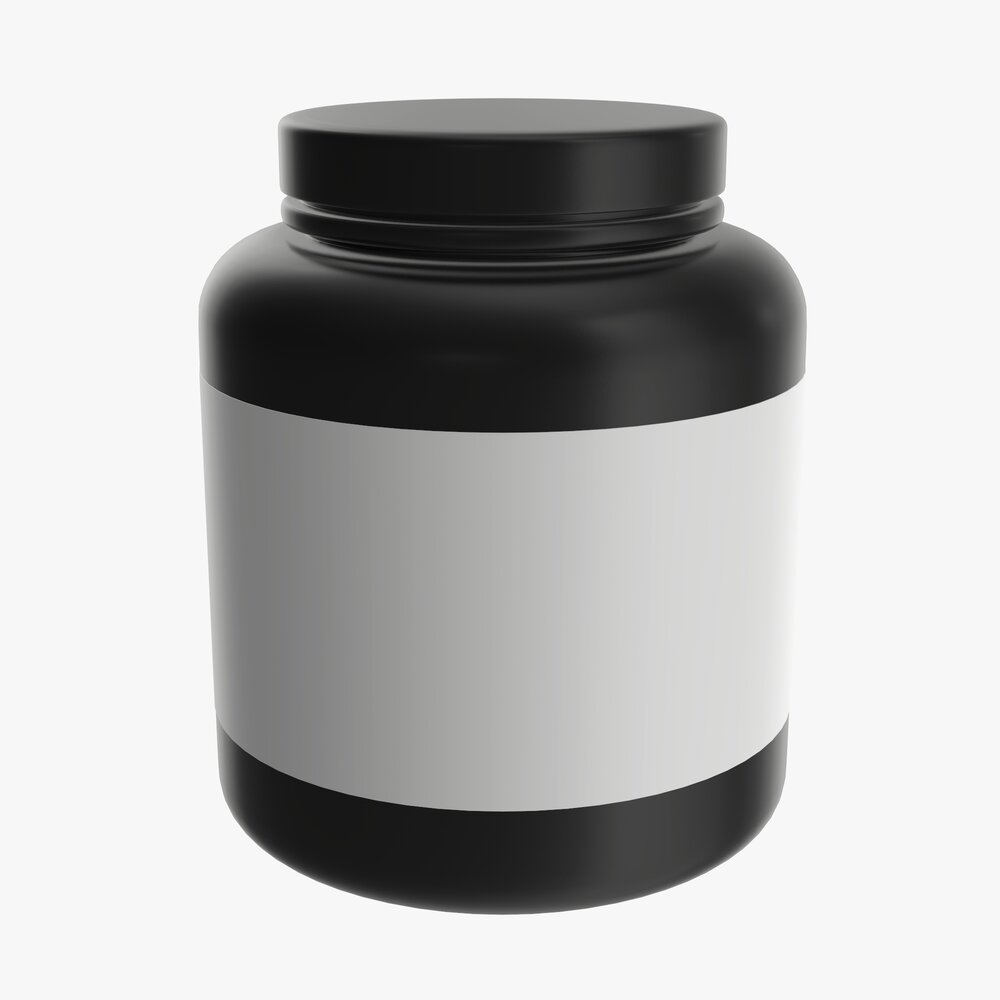 Sport Nutrition Container 05 Mockup 3Dモデル