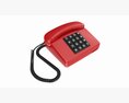 Table Touch-tone Telephone 3d model