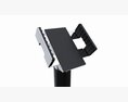 Universal Credit Card POS Terminal 02 With Stand Modelo 3D