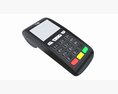 Universal Credit Card POS Terminal 02 3D-Modell
