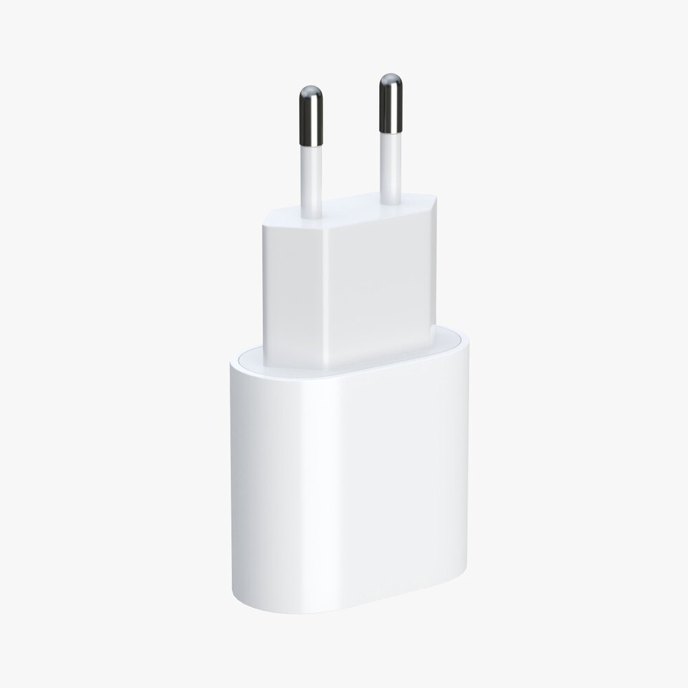 Apple 20W USB-C Power Adapter EU Modèle 3d