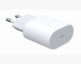 Apple 20W USB-C Power Adapter EU 3D 모델 