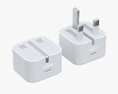 Apple 20W USB-C Power Adapter UK 3D модель