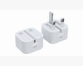 Apple 20W USB-C Power Adapter UK 3D-Modell