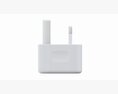 Apple 20W USB-C Power Adapter UK 3Dモデル