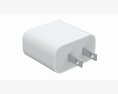 Apple 20W USB-C Power Adapter US 3D 모델 