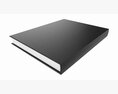 Book With Hard Cover Closed 3d model