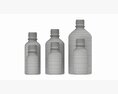 Bottles 6 Set Vitamin And Sport Nutrition 3D 모델 